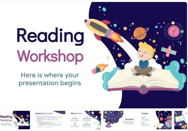 Mẫu Slide Powerpoint đẹp dạng sách