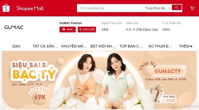 nhận diện thương hiệu thời trang 