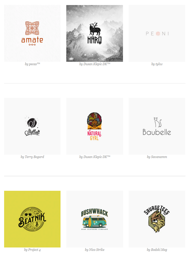 Mẫu thiết kế logo thời trang