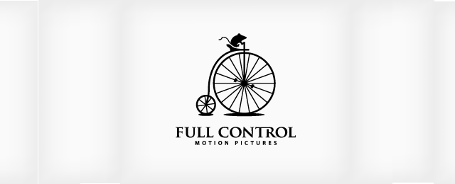 Mẫu logo sáng tạo từ hình ảnh chú chuột