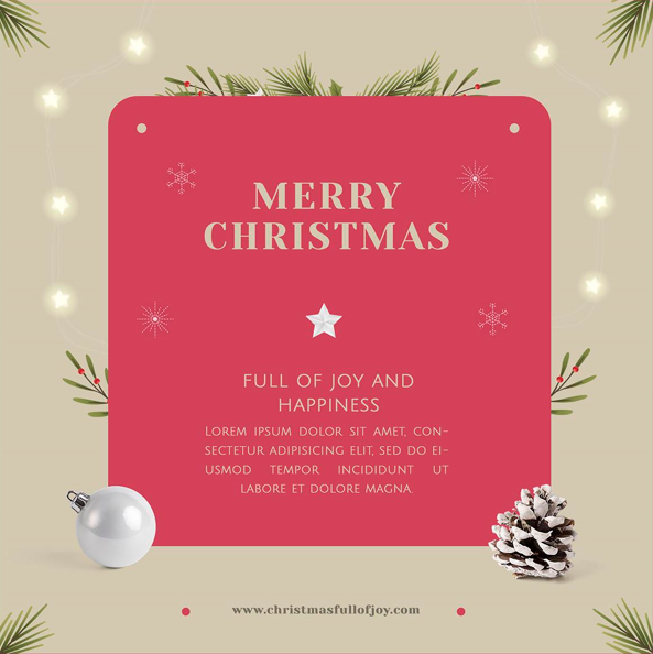 Mẫu thiết kế lễ giáng sinh đẹp: Thổi làn gió an lành và hạnh phúc của mùa Thánh lễ (9)