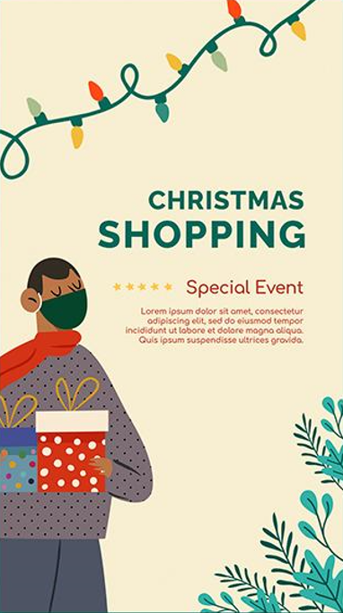 Mẫu thiết kế lễ giáng sinh đơn giản: Thổi làn gió an lành và hạnh phúc của mùa Thánh lễ (8)