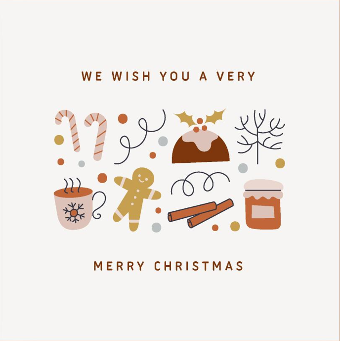 Mẫu thiết kế Christmas Card: Thổi làn gió an và hạnh phúc của mùa Thánh lễ (12)