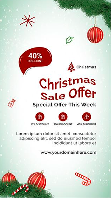 Mẫu thiết kế Merry Christmas đẹp: Thổi làn gió an và hạnh phúc của mùa Thánh lễ (6)