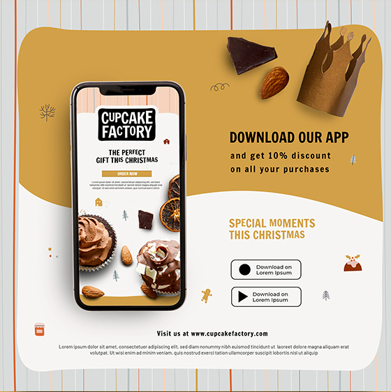 Mẫu thiết kế giáng sinh : Thổi làn gió an lành và hạnh phúc của mùa Thánh lễ (10)