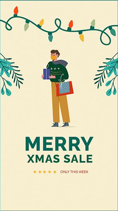 Mẫu thiết kế lễ giáng sinh đơn giản: Thổi làn gió an lành và hạnh phúc của mùa Thánh lễ (8)