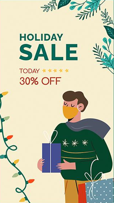 Mẫu thiết kế lễ giáng sinh đơn giản: Thổi làn gió an lành và hạnh phúc của mùa Thánh lễ (8)