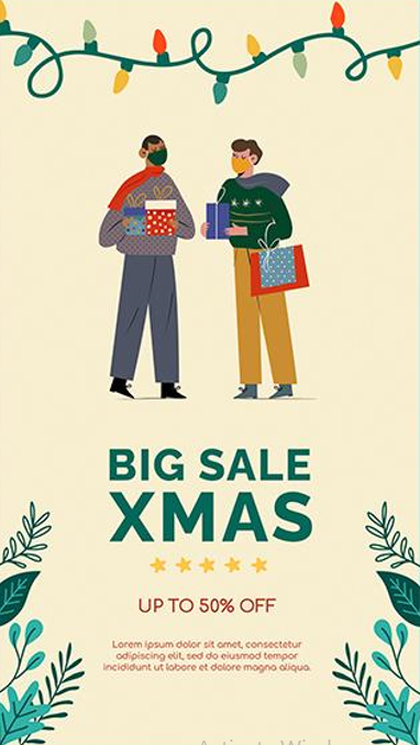 Mẫu thiết kế lễ giáng sinh đơn giản: Thổi làn gió an lành và hạnh phúc của mùa Thánh lễ (8)