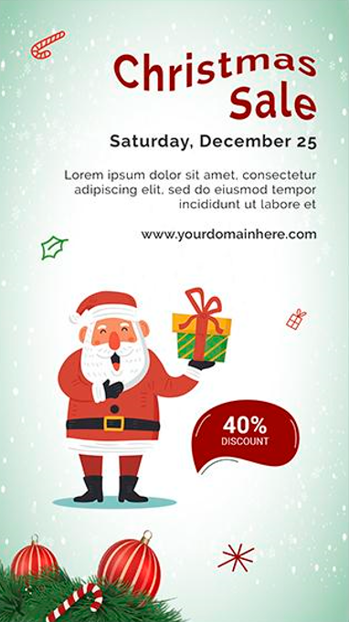 Mẫu thiết kế Merry Christmas đẹp: Thổi làn gió an và hạnh phúc của mùa Thánh lễ (6)