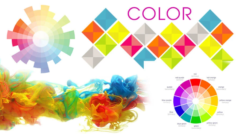 Màu sắc thiết kế các lĩnh vực