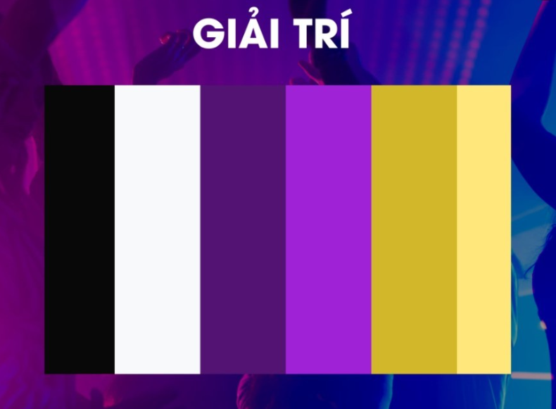 Màu sắc thiết kế các lĩnh vực