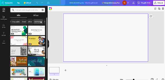 Cách làm slide trên Canva