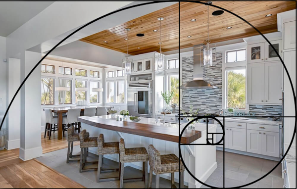 Tỷ lệ vàng trong thiết kế