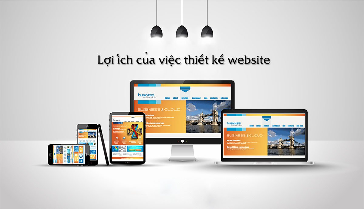 Lợi ích thiết kế website